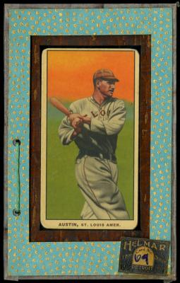 Picture, Helmar Brewing, T206-Helmar Card # 69, Jimmy Austin, Batting follow through, St. Louis Browns